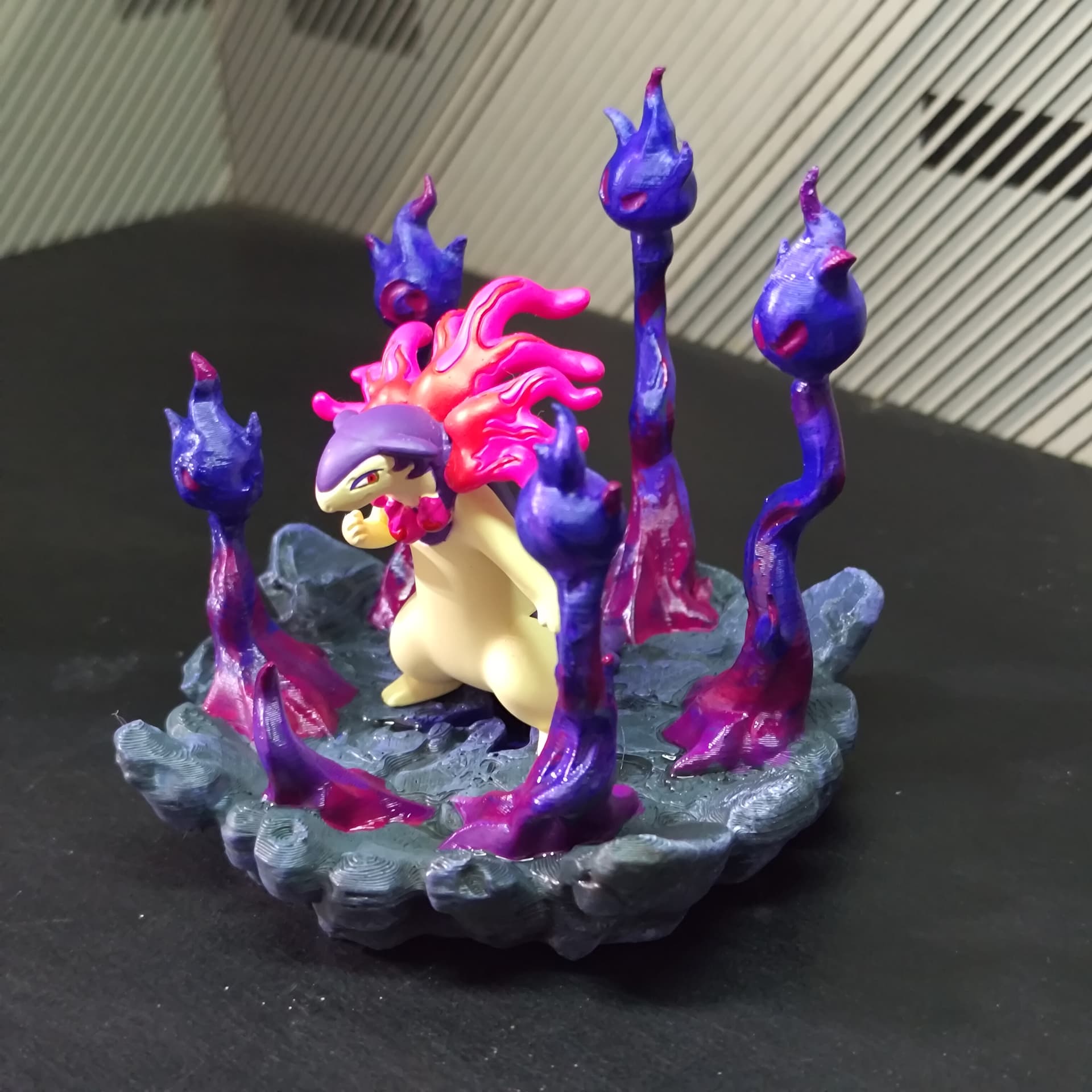 阿羅拉火爆獸 鬼火底座 - Thumbnail