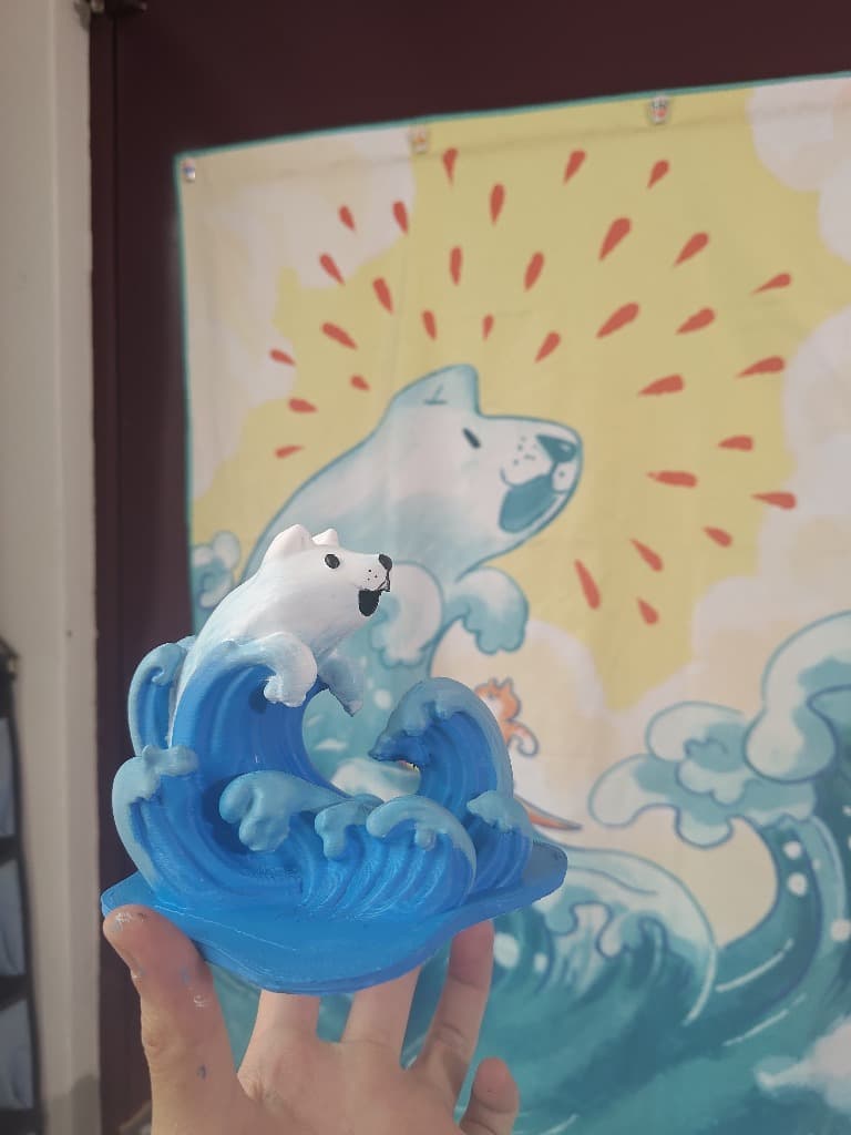 瘋狗浪:從插畫到實體重現