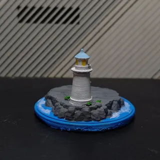 Ampharos Harbor Light Base - Thumbnail