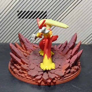 Blaziken Stomp Earth Heave Base - Thumbnail