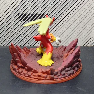 Blaziken Stomp Earth Heave Base - Thumbnail
