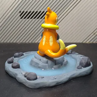 Buizel Ringed Lakeshore Resin Base - Thumbnail