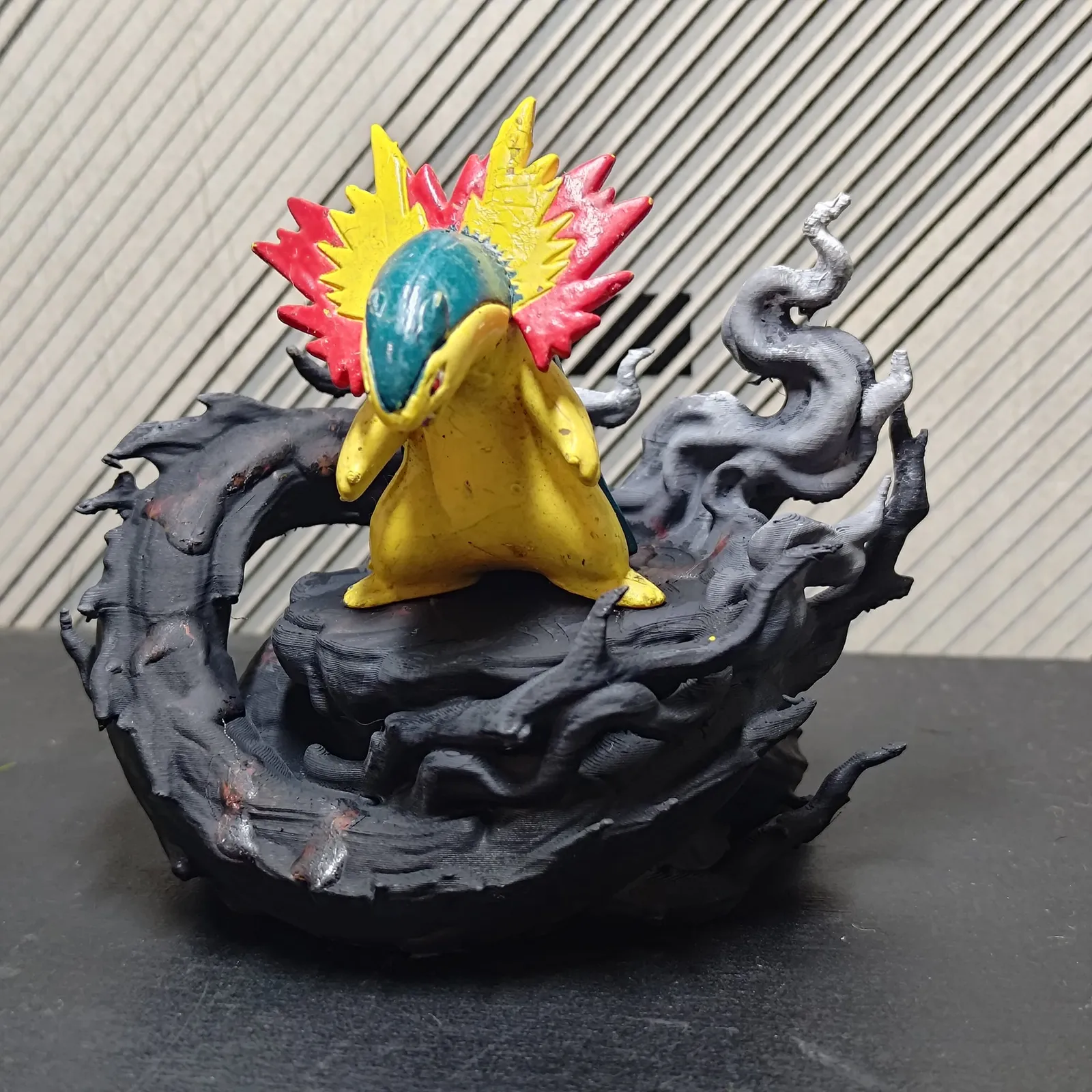 Typhlosion Charcoal Base - Cover