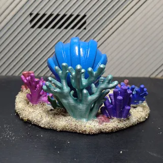Clamperl Coral Seafloor Garden - Thumbnail