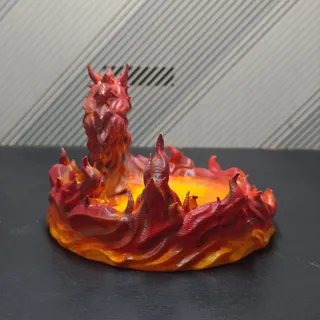 Magmortar Blazing Dragonhead Base - Thumbnail