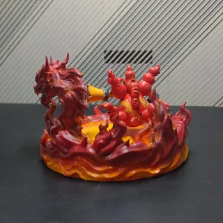 Magmortar Blazing Dragonhead Base - Thumbnail
