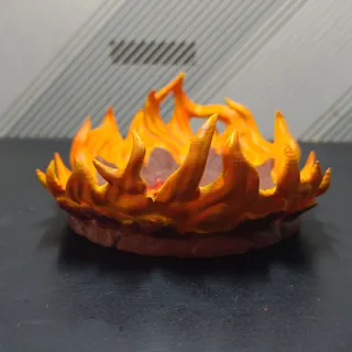 Mega Charizard Y Fire Base - Thumbnail