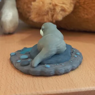 Otter Plush Figurine - Thumbnail