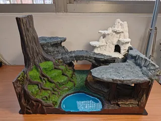Pokemon Multi-Biome Display Diorama - Thumbnail