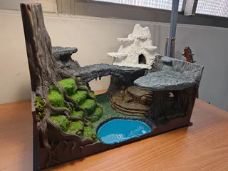 Pokemon Multi-Biome Display Diorama - Thumbnail