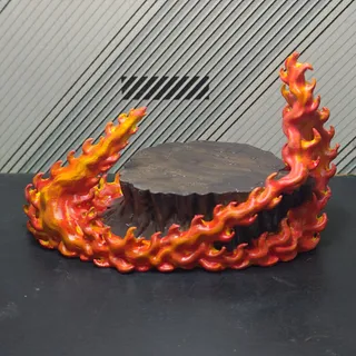 Salamence Plateau Flame Base - Thumbnail