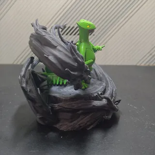 Sceptile Wood Dragon Base - Thumbnail