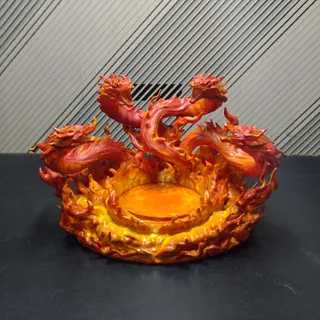 噴火龍多頭火龍特效底座 - Thumbnail