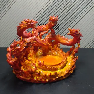 噴火龍多頭火龍特效底座 - Thumbnail