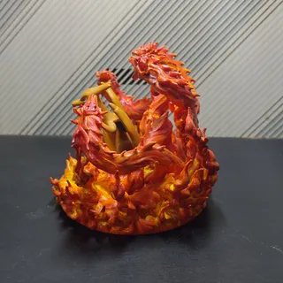 噴火龍多頭火龍特效底座 - Thumbnail