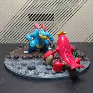 大力鱷巨鉗蟹河岸底座 - Thumbnail