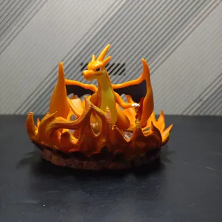 超級噴火龍Y火焰底座 - Thumbnail