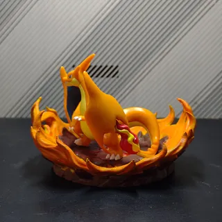 超級噴火龍Y火焰底座 - Thumbnail