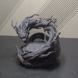 蜥蜴王 木龍底座 - Thumbnail