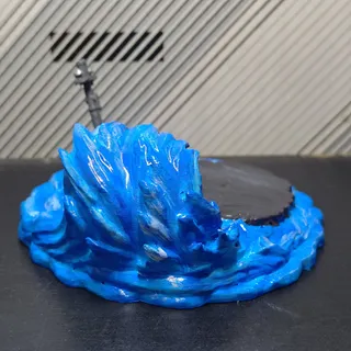 颱風登陸海岸底座 - Thumbnail