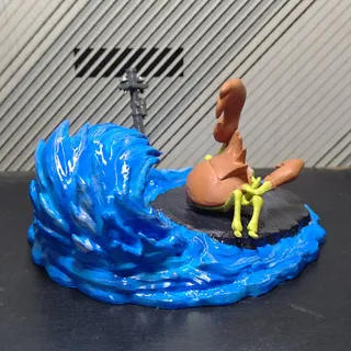 颱風登陸海岸底座 - Thumbnail