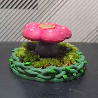 霸王花與臭臭花藤蔓花盆底座 - Thumbnail
